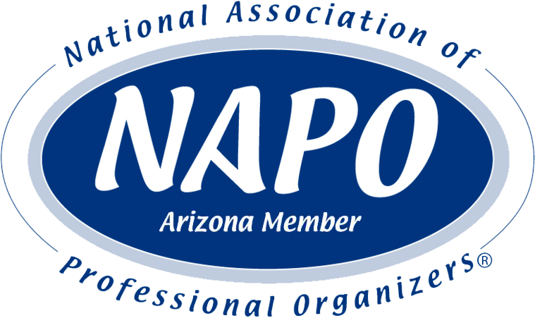 Member of the National Association of Professional Organizers (NAPO): Arizona Chapter